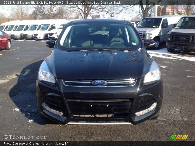 Tuxedo Black Metallic / Charcoal Black 2013 Ford Escape SEL 2.0L EcoBoost 4WD