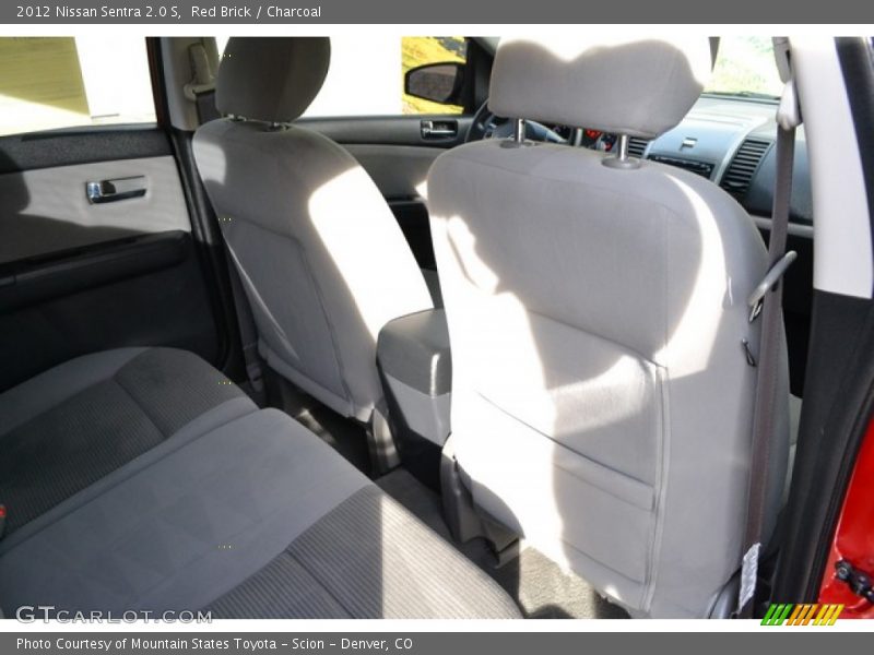Red Brick / Charcoal 2012 Nissan Sentra 2.0 S