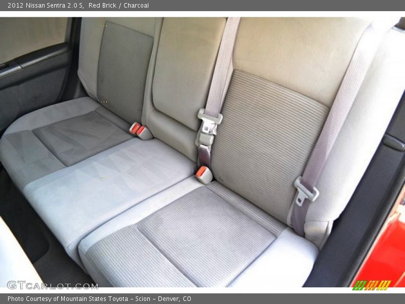 Red Brick / Charcoal 2012 Nissan Sentra 2.0 S