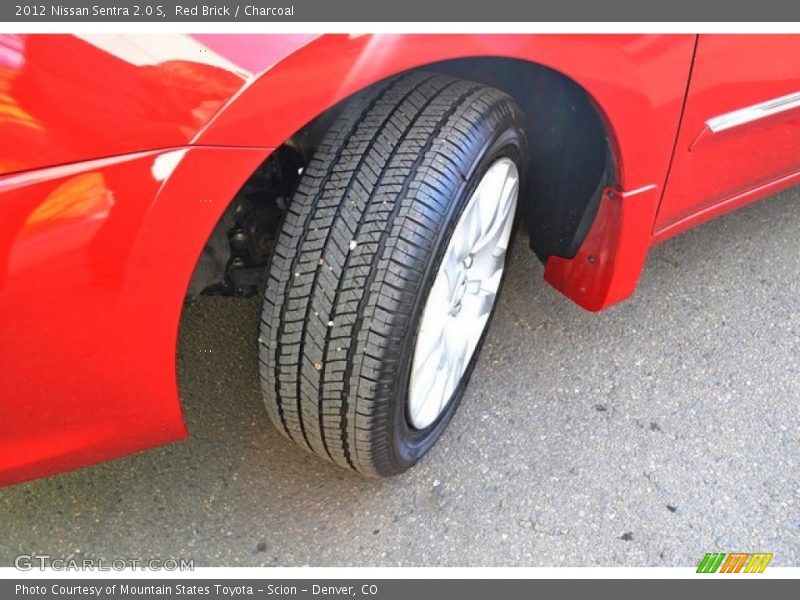 Red Brick / Charcoal 2012 Nissan Sentra 2.0 S