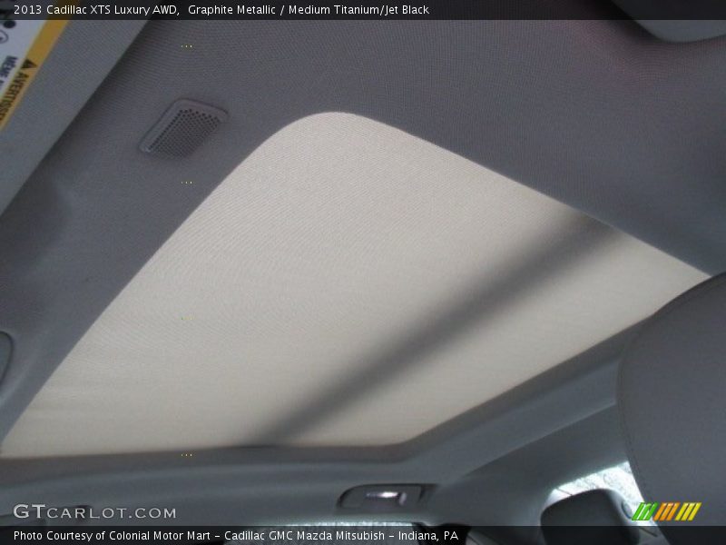 Sunroof of 2013 XTS Luxury AWD