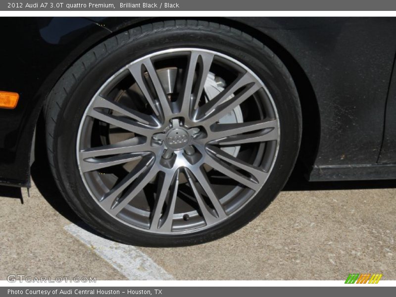Brilliant Black / Black 2012 Audi A7 3.0T quattro Premium