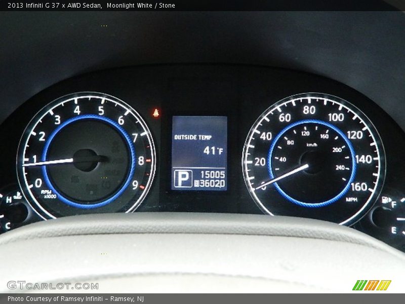  2013 G 37 x AWD Sedan 37 x AWD Sedan Gauges