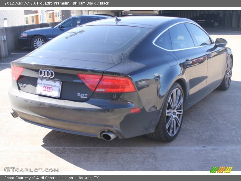 Brilliant Black / Black 2012 Audi A7 3.0T quattro Premium