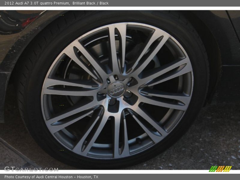 Brilliant Black / Black 2012 Audi A7 3.0T quattro Premium