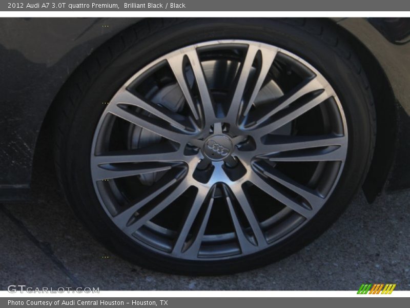 Brilliant Black / Black 2012 Audi A7 3.0T quattro Premium