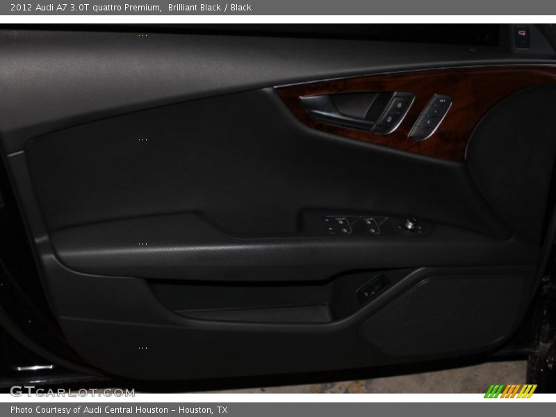 Brilliant Black / Black 2012 Audi A7 3.0T quattro Premium