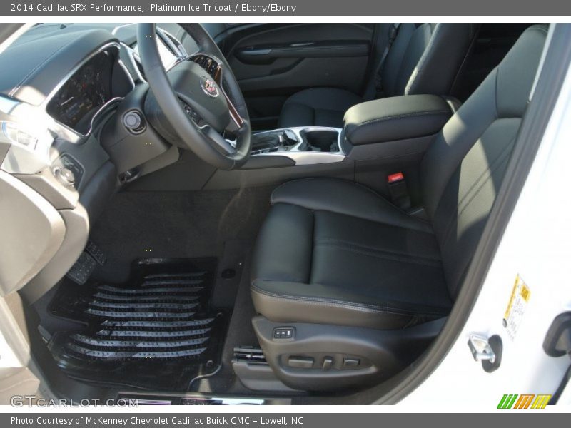 Platinum Ice Tricoat / Ebony/Ebony 2014 Cadillac SRX Performance