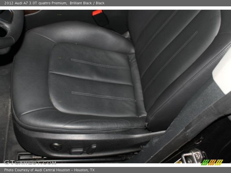 Brilliant Black / Black 2012 Audi A7 3.0T quattro Premium
