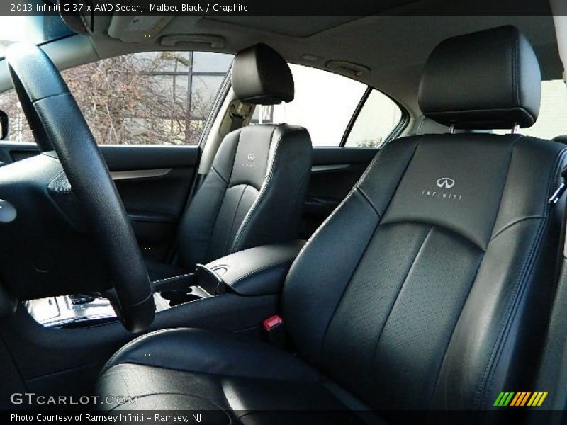 Malbec Black / Graphite 2013 Infiniti G 37 x AWD Sedan