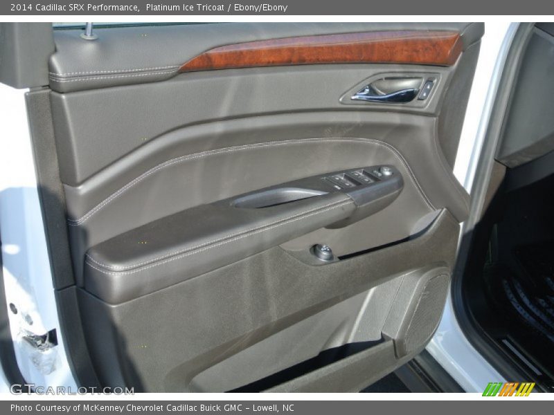 Platinum Ice Tricoat / Ebony/Ebony 2014 Cadillac SRX Performance