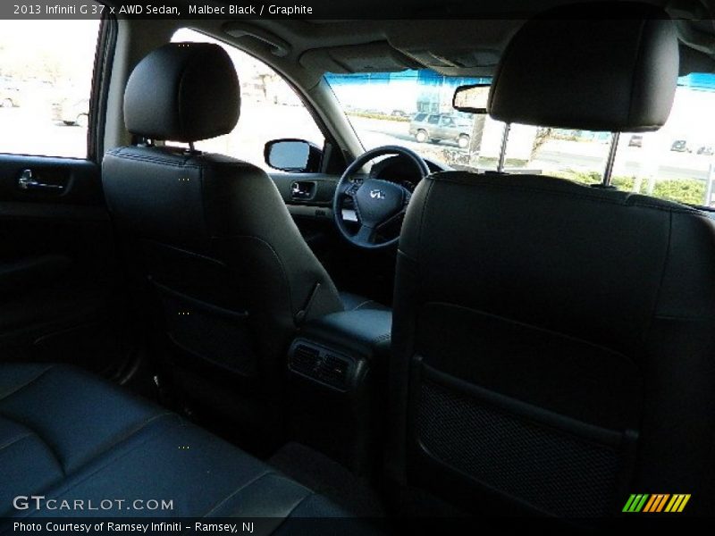 Malbec Black / Graphite 2013 Infiniti G 37 x AWD Sedan