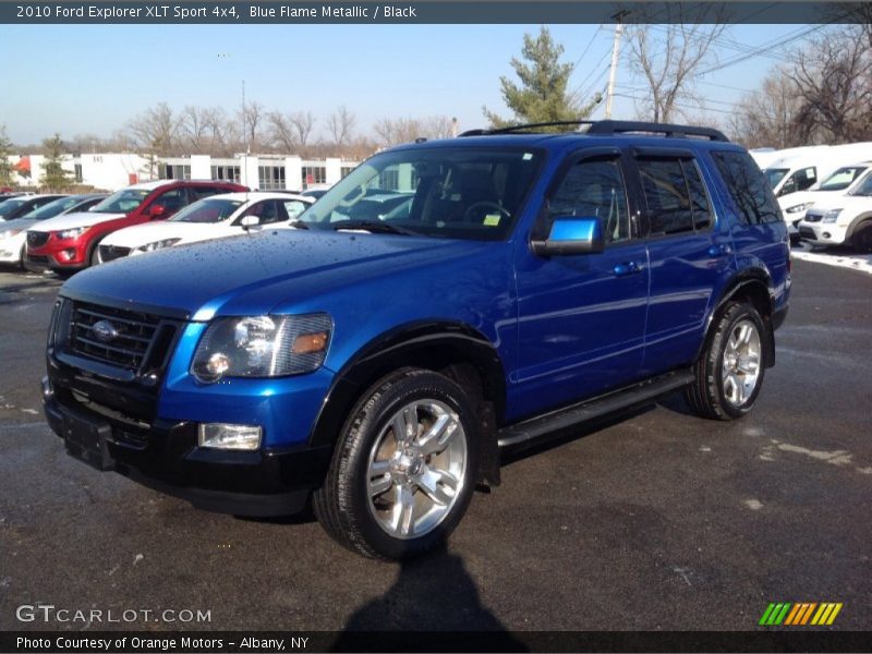 Front 3/4 View of 2010 Explorer XLT Sport 4x4
