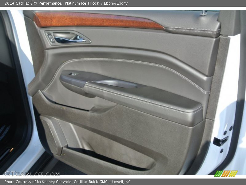 Platinum Ice Tricoat / Ebony/Ebony 2014 Cadillac SRX Performance