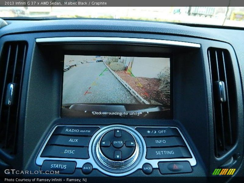 Malbec Black / Graphite 2013 Infiniti G 37 x AWD Sedan
