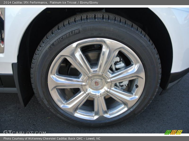 Platinum Ice Tricoat / Ebony/Ebony 2014 Cadillac SRX Performance