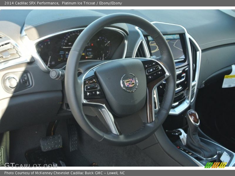 Platinum Ice Tricoat / Ebony/Ebony 2014 Cadillac SRX Performance