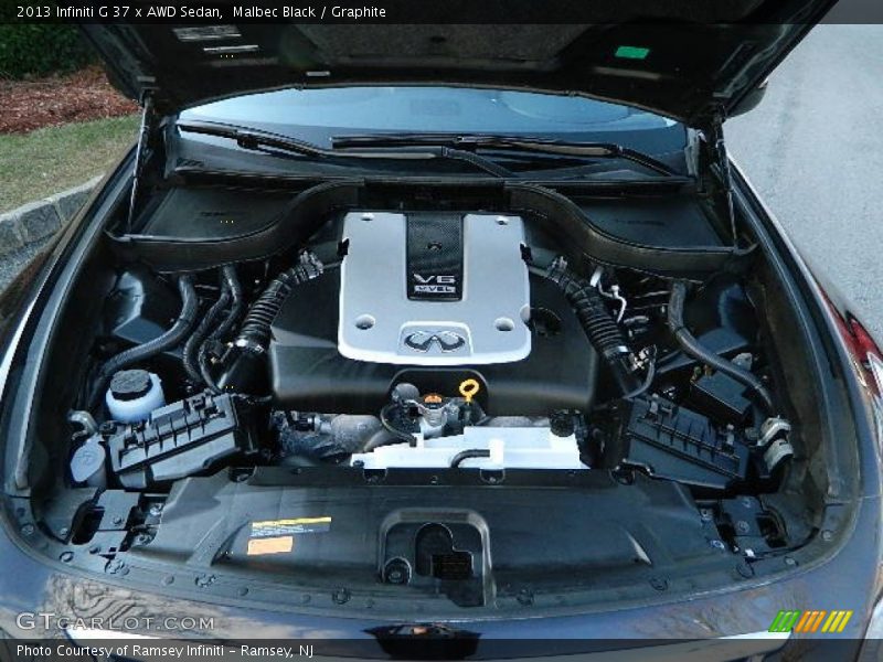  2013 G 37 x AWD Sedan Engine - 3.7 Liter DOHC 24-Valve CVTCS V6
