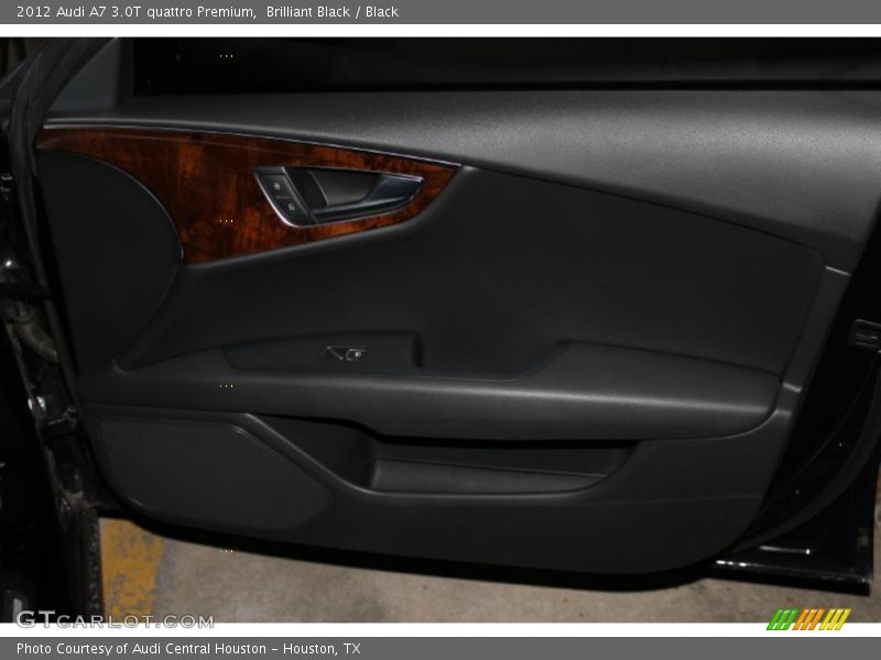 Brilliant Black / Black 2012 Audi A7 3.0T quattro Premium