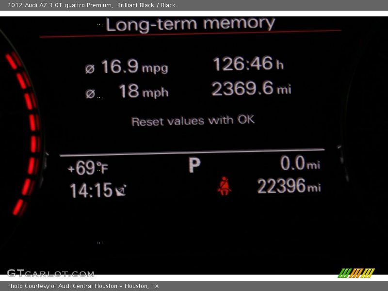 Brilliant Black / Black 2012 Audi A7 3.0T quattro Premium