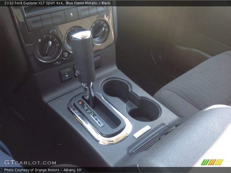 Blue Flame Metallic / Black 2010 Ford Explorer XLT Sport 4x4