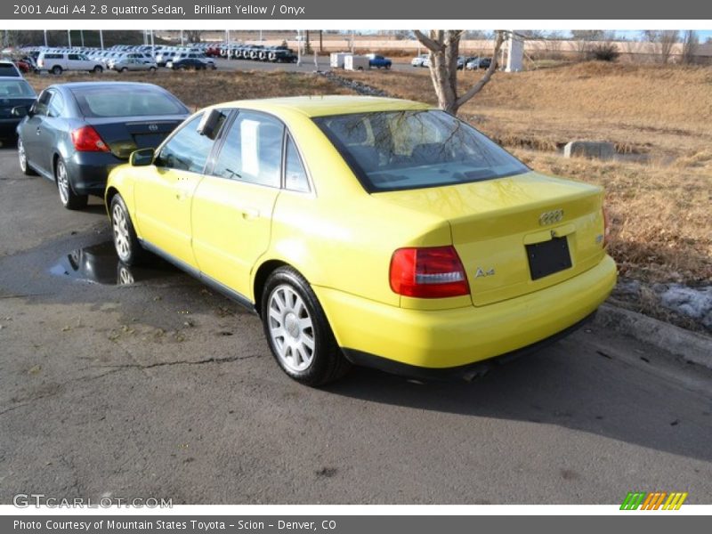  2001 A4 2.8 quattro Sedan Brilliant Yellow