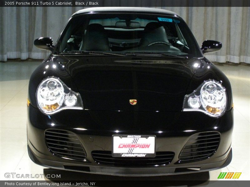 Black / Black 2005 Porsche 911 Turbo S Cabriolet