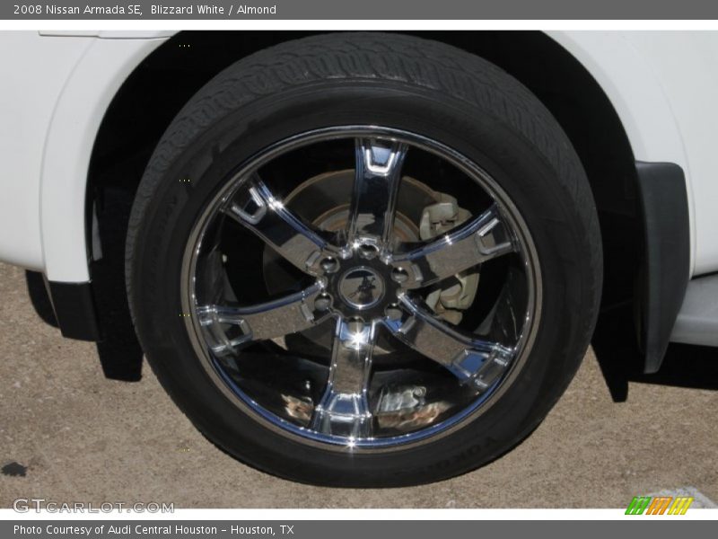 Blizzard White / Almond 2008 Nissan Armada SE