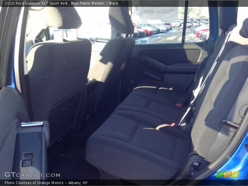 Blue Flame Metallic / Black 2010 Ford Explorer XLT Sport 4x4
