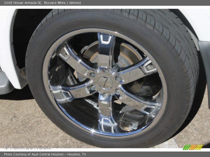 Blizzard White / Almond 2008 Nissan Armada SE