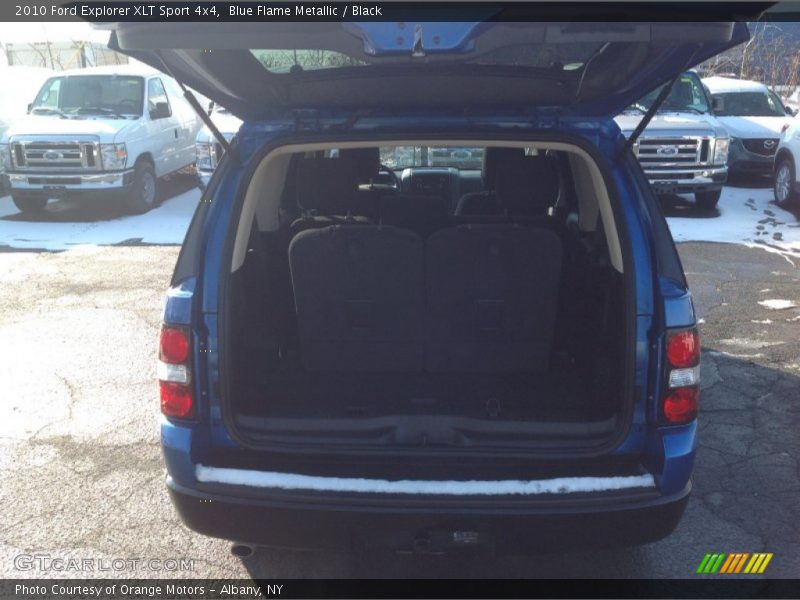 Blue Flame Metallic / Black 2010 Ford Explorer XLT Sport 4x4