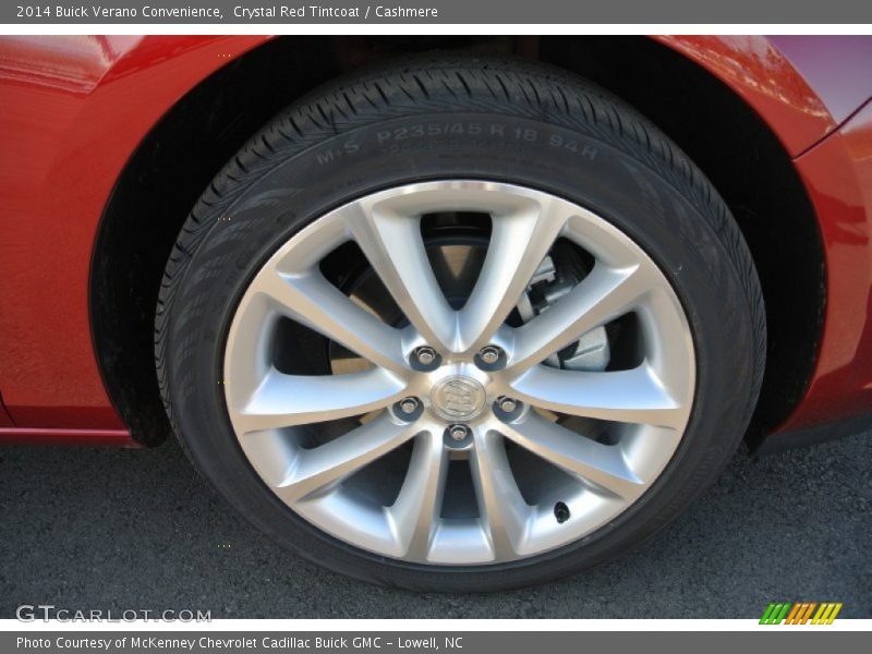 Crystal Red Tintcoat / Cashmere 2014 Buick Verano Convenience