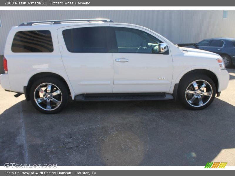 Blizzard White / Almond 2008 Nissan Armada SE