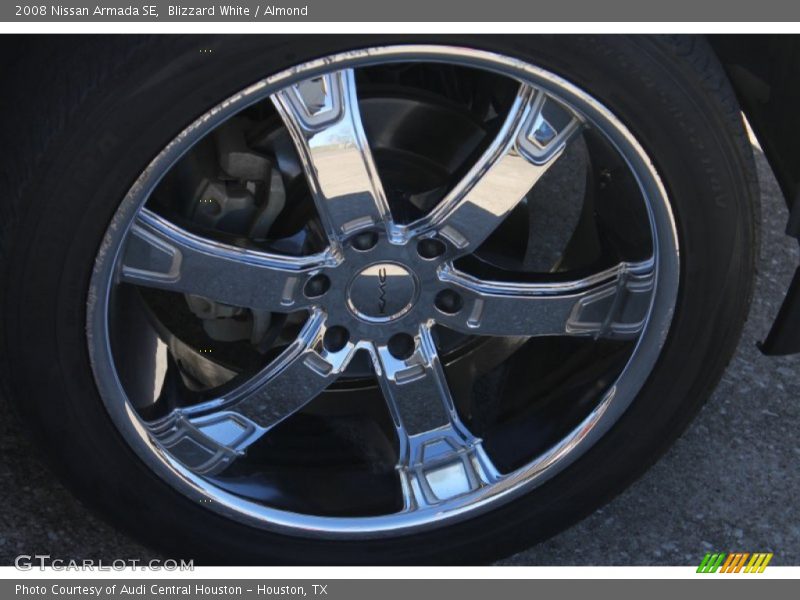 Blizzard White / Almond 2008 Nissan Armada SE