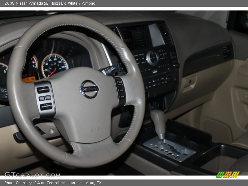 Blizzard White / Almond 2008 Nissan Armada SE