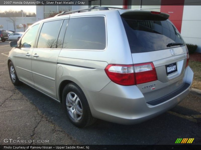 Silver Pearl Metallic / Gray 2007 Honda Odyssey EX-L