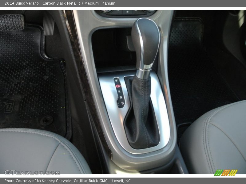 Carbon Black Metallic / Medium Titanium 2014 Buick Verano