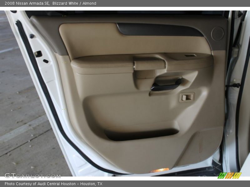 Blizzard White / Almond 2008 Nissan Armada SE
