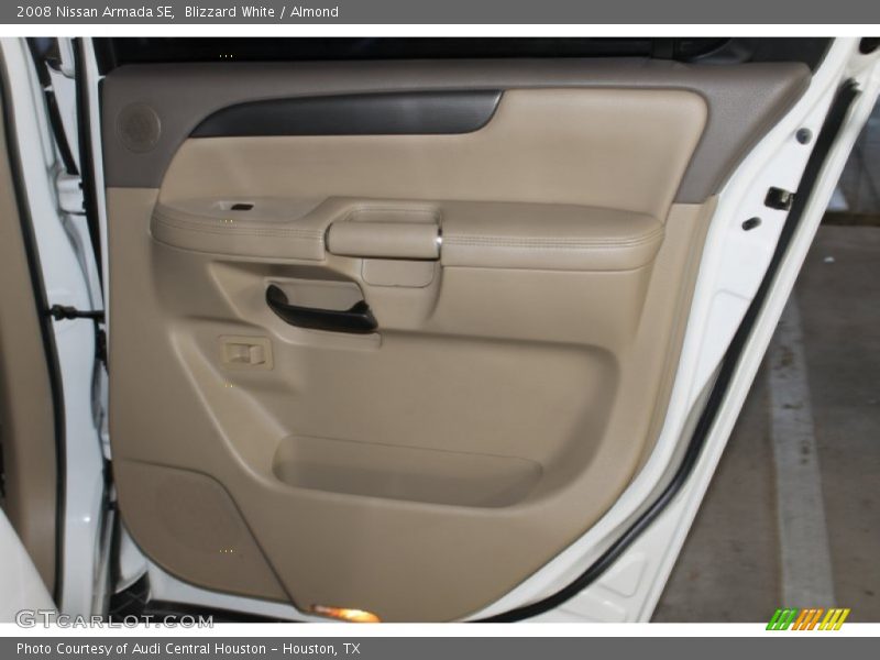Blizzard White / Almond 2008 Nissan Armada SE