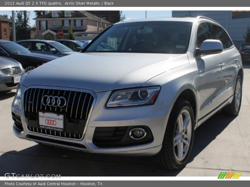 Arctic Silver Metallic / Black 2013 Audi Q5 2.0 TFSI quattro