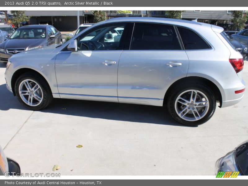 Arctic Silver Metallic / Black 2013 Audi Q5 2.0 TFSI quattro
