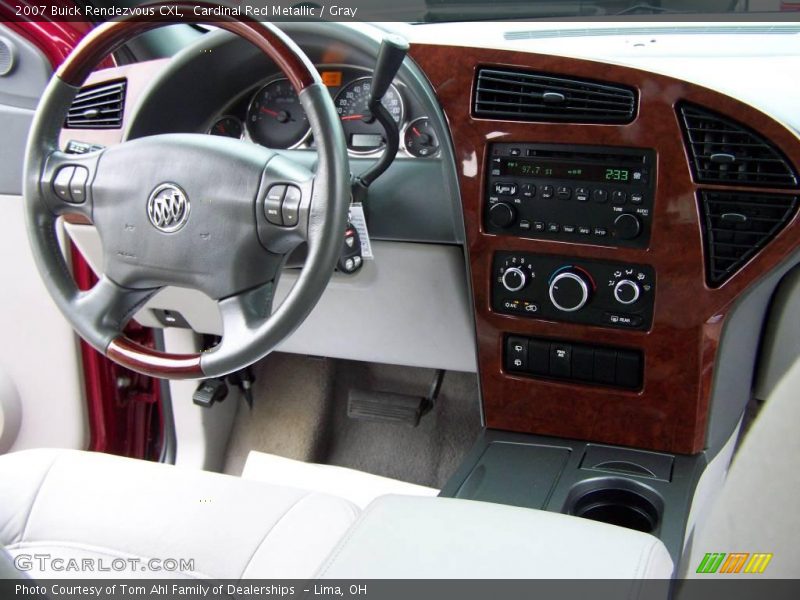 Cardinal Red Metallic / Gray 2007 Buick Rendezvous CXL