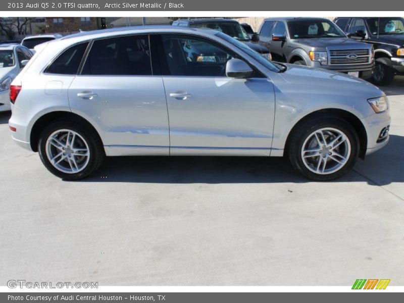 Arctic Silver Metallic / Black 2013 Audi Q5 2.0 TFSI quattro
