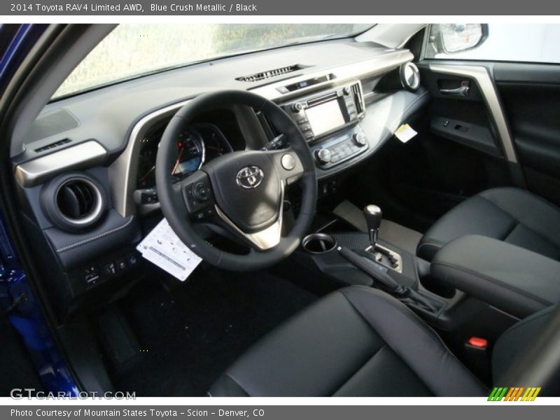 2014 RAV4 Limited AWD Black Interior