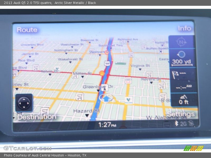 Arctic Silver Metallic / Black 2013 Audi Q5 2.0 TFSI quattro
