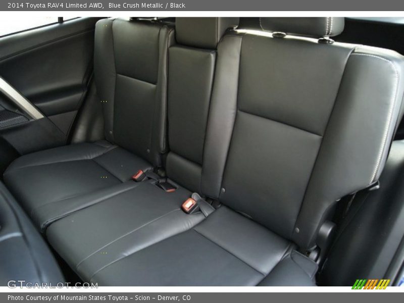 Rear Seat of 2014 RAV4 Limited AWD