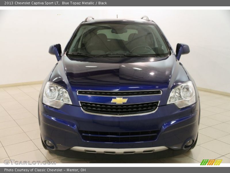 Blue Topaz Metallic / Black 2013 Chevrolet Captiva Sport LT