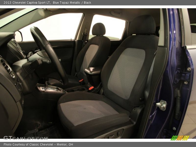 Blue Topaz Metallic / Black 2013 Chevrolet Captiva Sport LT
