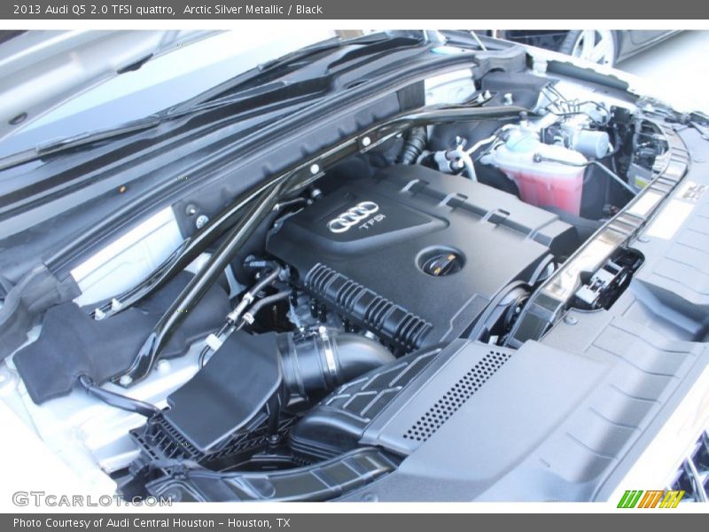 Arctic Silver Metallic / Black 2013 Audi Q5 2.0 TFSI quattro