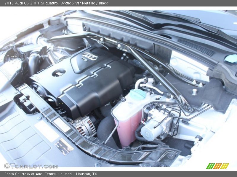 Arctic Silver Metallic / Black 2013 Audi Q5 2.0 TFSI quattro